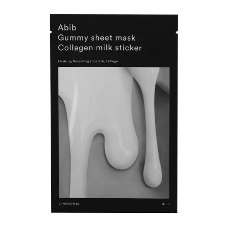 Abib Gummy Sheet Mask Collagen Milk Sticker