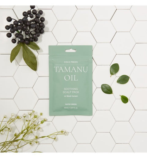 COLD PRESS TAMANU OIL SOOTHING SCALP PACK