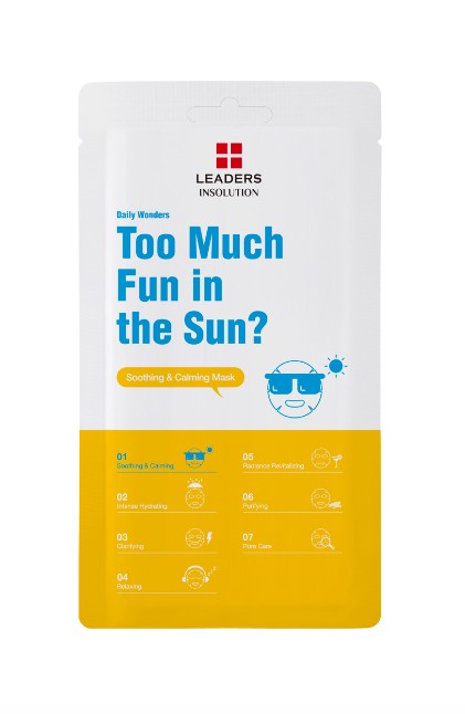 TOO MUCH FUN IN THE SUN? SOOTHING & CALMING MASK