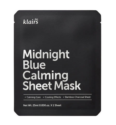 MIDNIGHT BLUE CALMING SHEET MASK