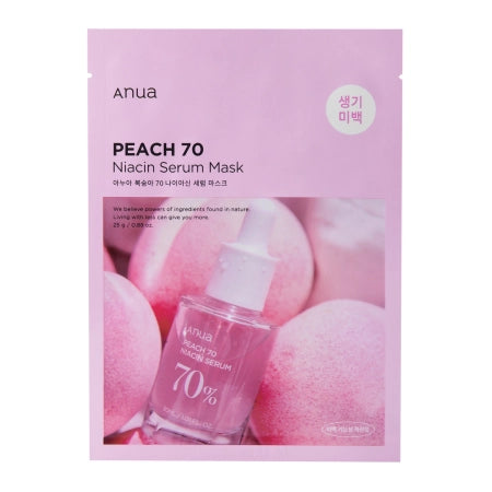 Anua Peach 70% Niacin Serum Mask