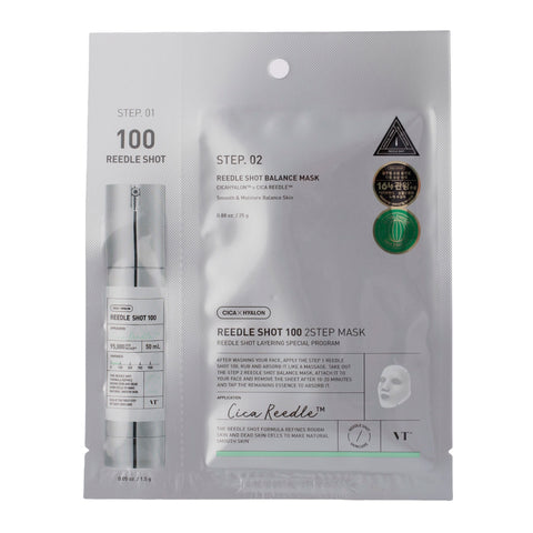 VT Cosmetics Reedle Shot 100 2Step Firming mask